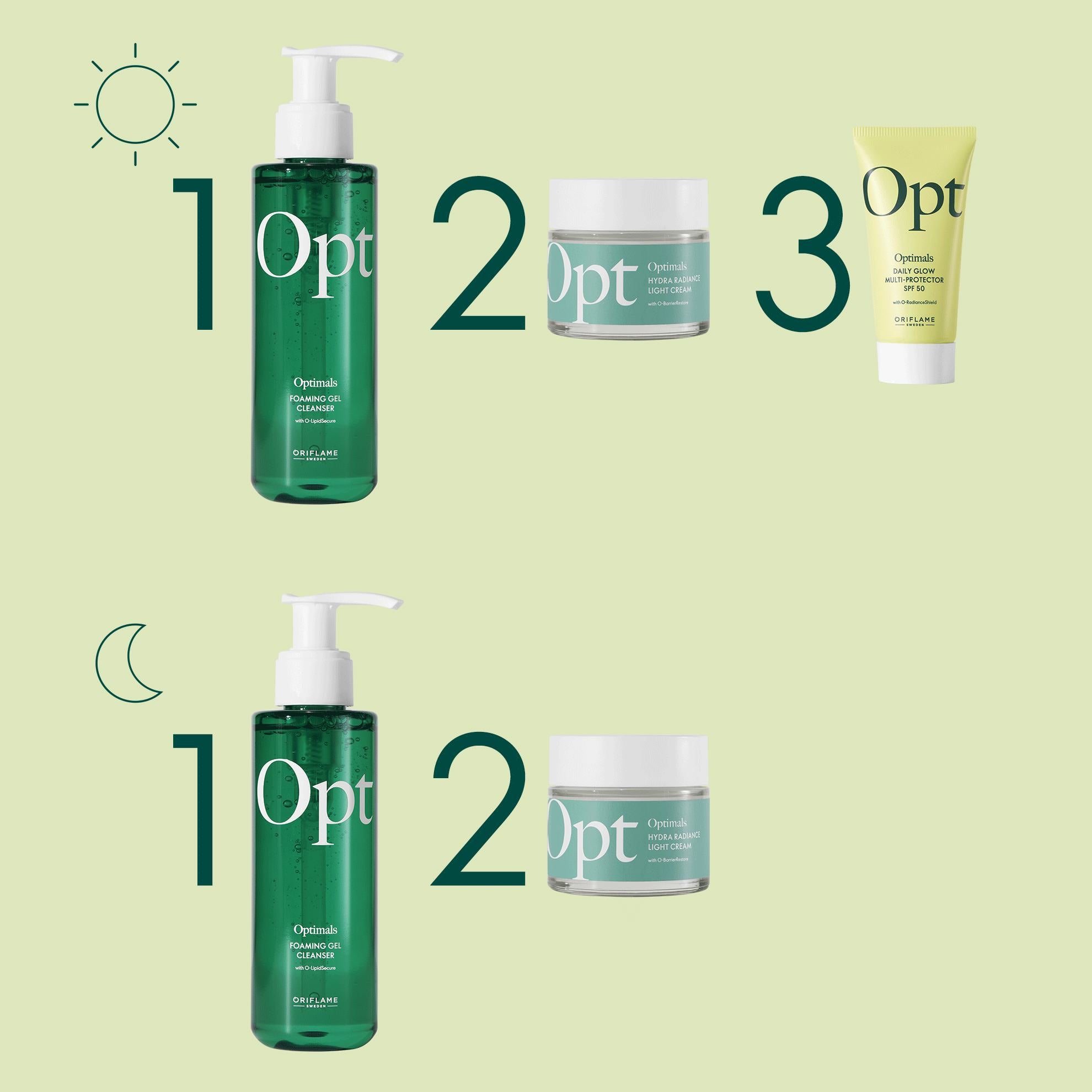 Optimals Foaming Gel Cleanser – Oily & Combination Skin