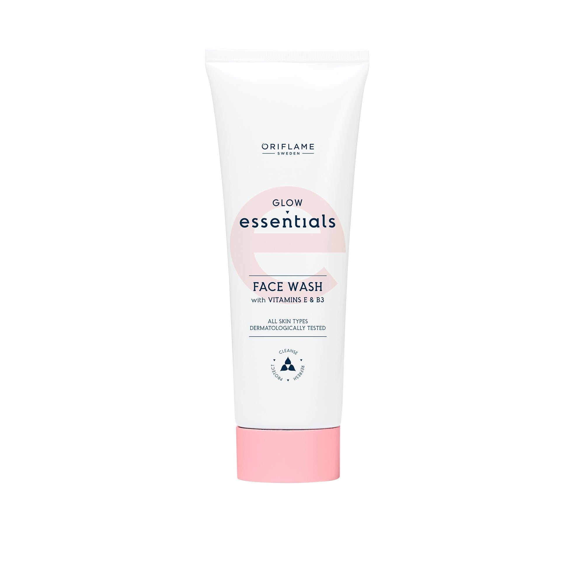 Glow Essentials Face Wash with Vitamins E & B3
